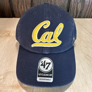 Cappello Cal Golden Bears 47 marca Clean Up papà berretto blu oro California Berkeley nuovo - Foto 1 di 10