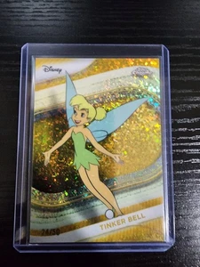 2025 Topps Chrome Disney Tinker Bell Gold Wave 24/50 - Picture 1 of 2
