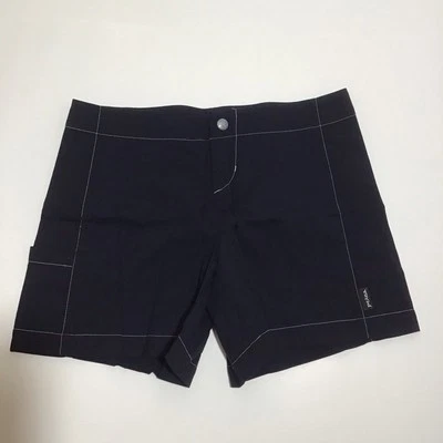 Pantalones cortos de natación prAna para mujer XS negros playa surf elásticos excelentes Foto 1 de 4