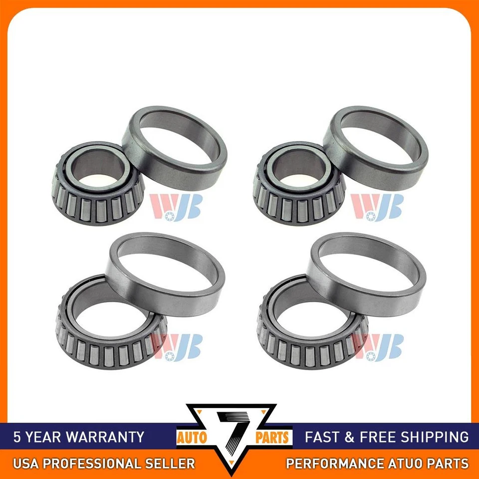 Juego de cojinete de rueda exterior delantero interior delantero delantero y carrera para Toyota Tacoma 1995-2004 Foto 1 de 4