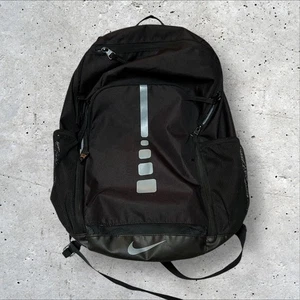 Nike Hoops Elite Pro Basketball Rucksack - Schwarz Metallic Silber - Bild 1 von 4