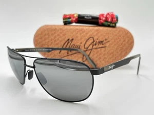Maui Jim Castles MJ728-2M Matt Schwarz/Neutral Grau POLARISIERT AUTHENTISCH Italien - Bild 1 von 11