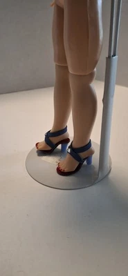 ВИНТАЖНЫЙ «1957» VOGUE JILL ЭЛАСТИЧНЫЙ РЕМЕНЬ СО СТРАЗАМИ СИНИЕ ТУФЛИ - Изображение 1 из 4