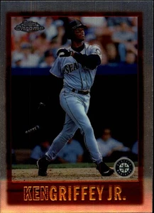 1997 Topps Chrome #101 Ken Griffey Jr. - Foto 1 di 2