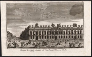Berlin German Historical Museum Arsenal Copperplate Engraving 1780 - Picture 1 of 1
