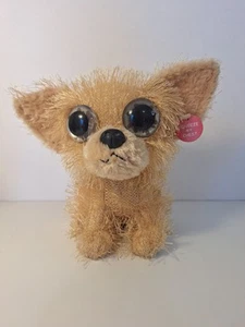 Aurora Chihuahua Dog 7" Plush Barking Big Eyes Stuffed Animal Toy  - Picture 1 of 7