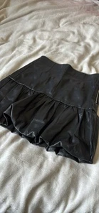 Leather Look Skirt - Picture 1 of 2