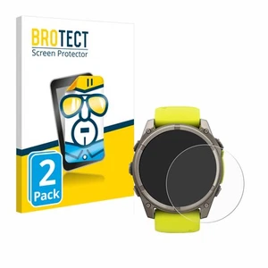 2x Screen Protector for Garmin Fenix 8 Solar (51 mm) Clear Protection Film - Zdjęcie 1 z 7