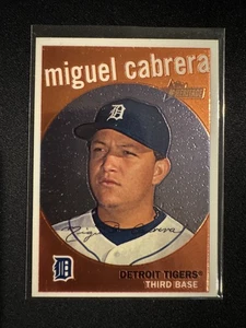 Topps Heritage 2008 cromo #C39 Miguel Cabrera/Tigres de Detroit 1959 - Imagen 1 de 2