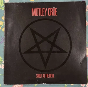 Motley Crue Shout At The Devil 1984 Vinyl LP Elektra 60289-1 - - Bild 1 von 3