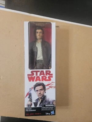 Figura de acción Star Wars 10" Capitán Poe Dameron 2017 Disney Hasbro Foto 1 de 4