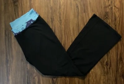 Pantalones deportivos para mujer EXPRESS negros pedrería mezcla de algodón talla XL Foto 1 de 4
