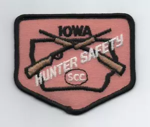 Iowa "Hunter Safety" by "SCC" Patch, neuwertig - Bild 1 von 1