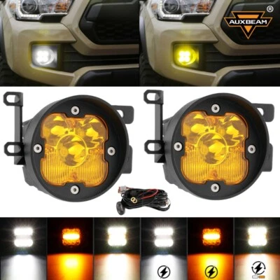 Vainas de luz antiniebla LED de 3" para Toyota 4Runner Tacoma Tundra Auxbeam + soporte de montaje Foto 1 de 4