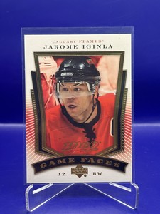 2007-08 Upper Deck MVP Hockey Game Face #GF3 Jarome Iginla