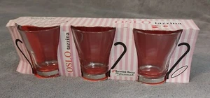 Neu im Paket 3 - Oslo Tazzina Bormioli Rocco Professional Glas Trinkgeschirr - Bild 1 von 5