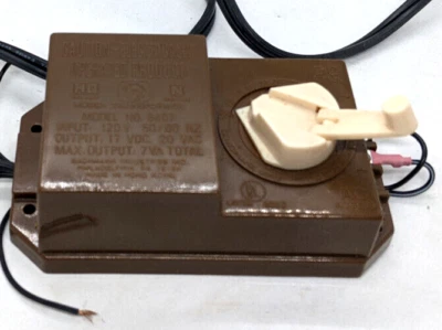 Vintage Bachmann HO and N Scale Item No 6607 Power Pack Train Transformer - Image 1 of 3