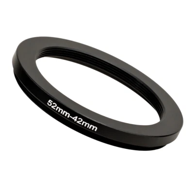 52mm to 42mm Stepping Step Down Filter Ring Adapter 52mm-42mm  - Image 1 of 2