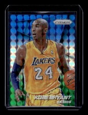 2014-15 Panini Prizm Prizms Blue and Green Mosaic #136 Kobe Bryant EXACT SCAN