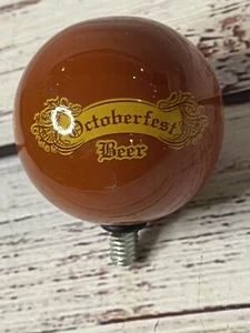 BELL'S BREWING Octoberfest TAP HANDLE TOPPER Ball Craft Beer Orange Fall - Picture 1 of 6