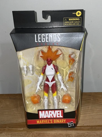 Marvel Legends 6" Marvel’s Binary Walgreens Exclusive NEW Figure Captain Marvel Cover