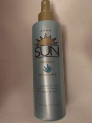 НОВЫЙ ИЗ СТАРЫХ ЗАПАСОВ ГЕЛЬ-СПРЕЙ AVON SUN AFTER SUN АЛОЭ 6,7 ЖИДК. Oz. - Изображение 1 из 4