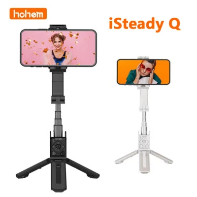 Hohem iSteady Q Phone Selfie Stick Handheld Gimbal Stabilizer 360 AI Tracking - Image 1 of 4