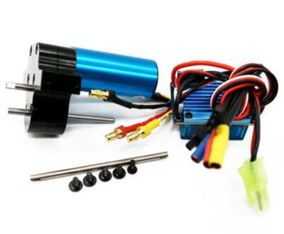 Metal Gearbox w/380 Brushless Motor Transfer ESC 1/16 WPL C14 C24 B14 B24 B16/36 - Image 1 of 4