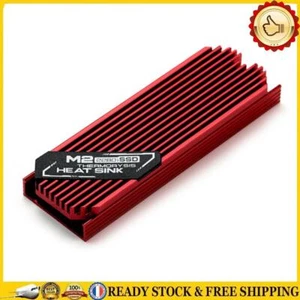 Dissipateur thermique pour disque dur SSD M.2, pour SSD PCIE 2280 (rouge) - Zdjęcie 1 z 11