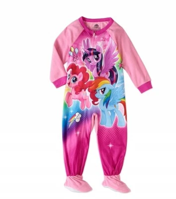 Pijama con patas de una pieza My Little Pony para niñas pequeñas AME  Foto 1 de 2