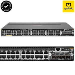 Aruba JL074A 3810M 48G PoE+ w/ 4SFP+ Uplink Module JL083A, 1Y-Wty - Picture 1 of 9