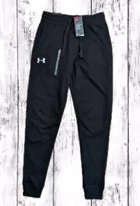 Mens Under Armour Cold Gear Black Athletic Pants New NWT Size Small S 30" x 31" - Picture 1 of 6