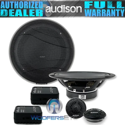 ALTAVOCES TUITEROS AUDISON APK165 PRIMA 6.5" 300W COMPONENTES AUDIO CROSSOVERS NUEVOS Foto 1 de 4