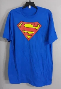 New-Men’s Superman Classic Logo T-Shirt. Short Sleeves.Cotton( Adult Size L - Picture 1 of 8