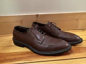 ALLEN EDMONDS Brentwood braune Leder Oxford-Schuhe Blucher geteilte Zehenpartie Größe 11 A - Bild 1 von 15