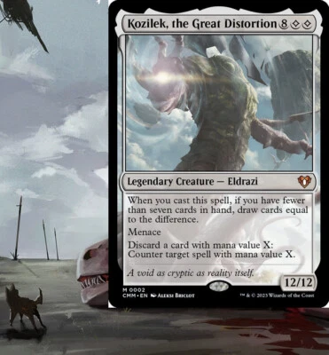 Kozilek, the Great Distortion Commander Deck ELDRAZI EDH Ready-to-Play Magic MTG - Image 1 of 4