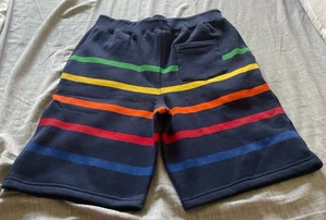 NWT Polo Ralph Lauren Boys Striped Sweat shorts Multicolor Size 14/16 - Picture 1 of 4
