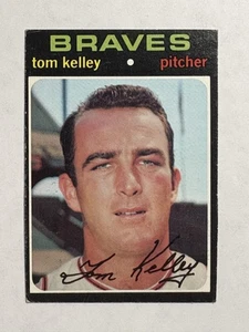 Topps Tom Kelley #463 Atlanta Braves 1971 - Imagen 1 de 2