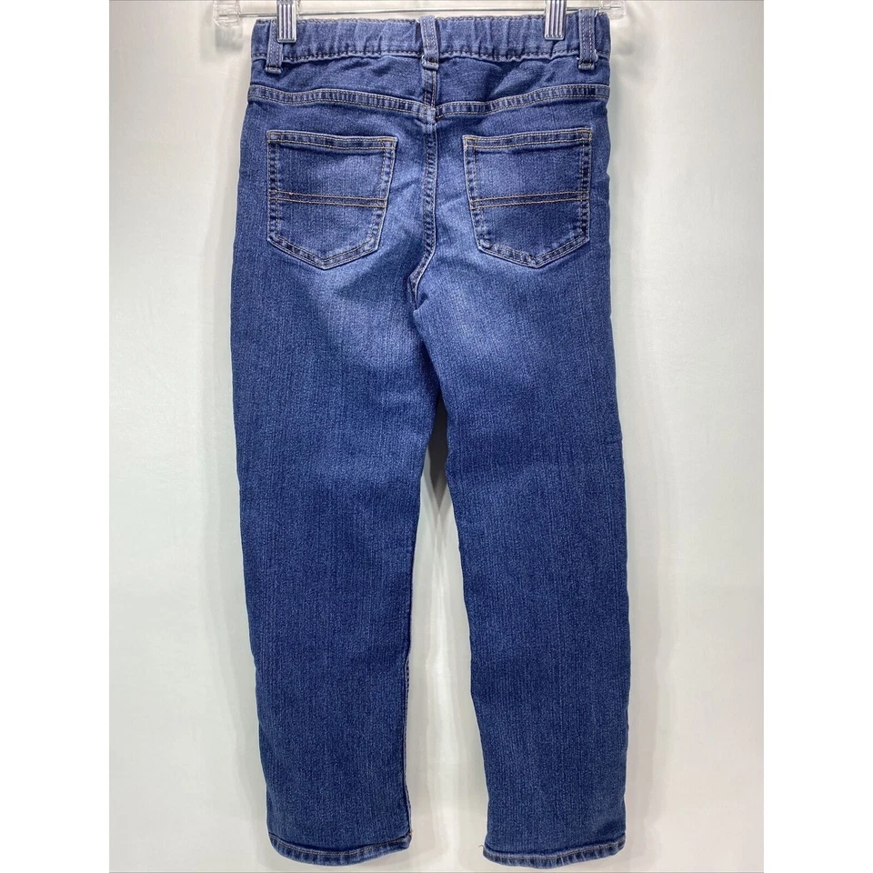 Jeans Osh Kosh B'gosh Clásicos Cintura Ajustable Azul Niños Talla 8 Regular 24X 22 Foto 1 de 4