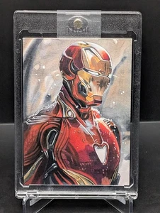  Iron Man - 1/1 Hand Drawn Sketch - Picture 1 of 2