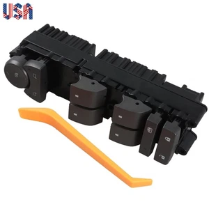 Front Left Power Window Switch for Chevy Silverado 1500 GMC Yukon Cadillac 4Door - Picture 1 of 11