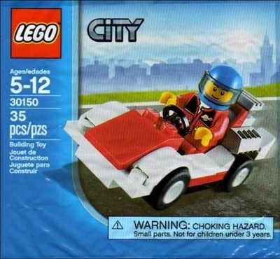 LEGO CITY *COCHE DE CARRERAS* VEHÍCULO MINIFIGURA SET 30150 *NUEVO POLYBAG SELLADO* CONDUCTOR Foto 1 de 2