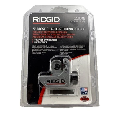 RIDGID 101 1/4-Inch to 1-1/8-Inch Close Quarters Tubing Cutter (40617) - Image 1 of 4