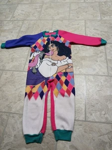 Vintage 1990s Disney Hunchback Of Notre Dame Sleeper Size 6 - Picture 1 of 7