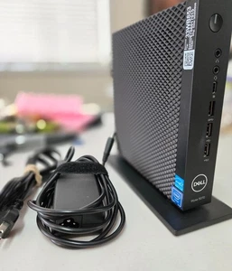 Dell Wyse 5070 Pentium N11D J4105 @1,5 GHz 4 Go RAM 16 Go SSD WIFI-NO OS avec support - Photo 1/4