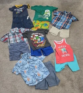 Boys Size 4T Clothing Bundle 14 PIECES Carter's Children's Place Healthtex - Picture 1 of 9