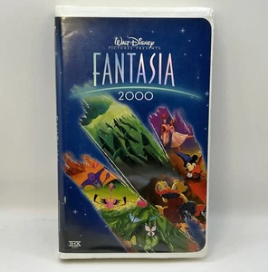 Fantasia 2000 VHS Disney Video Tape Animation Movie Classic Vintage Clamshell - Picture 1 of 10