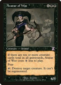 Magic The Gathering MTG AVATAR OF WOE Time Spiral Timeshifted NM Near Mint - Bild 1 von 1
