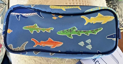 Escuela Pottery Barn Tiburón FUNDA Bolso Isla de Vacaciones Fiesta Florida Océano, Foto 1 de 4