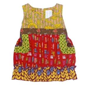 NWT  MATILDA JANE  size 4  Paint By Numbers  RED JESTER SHASTA BUBBLE TOP - Picture 1 of 10